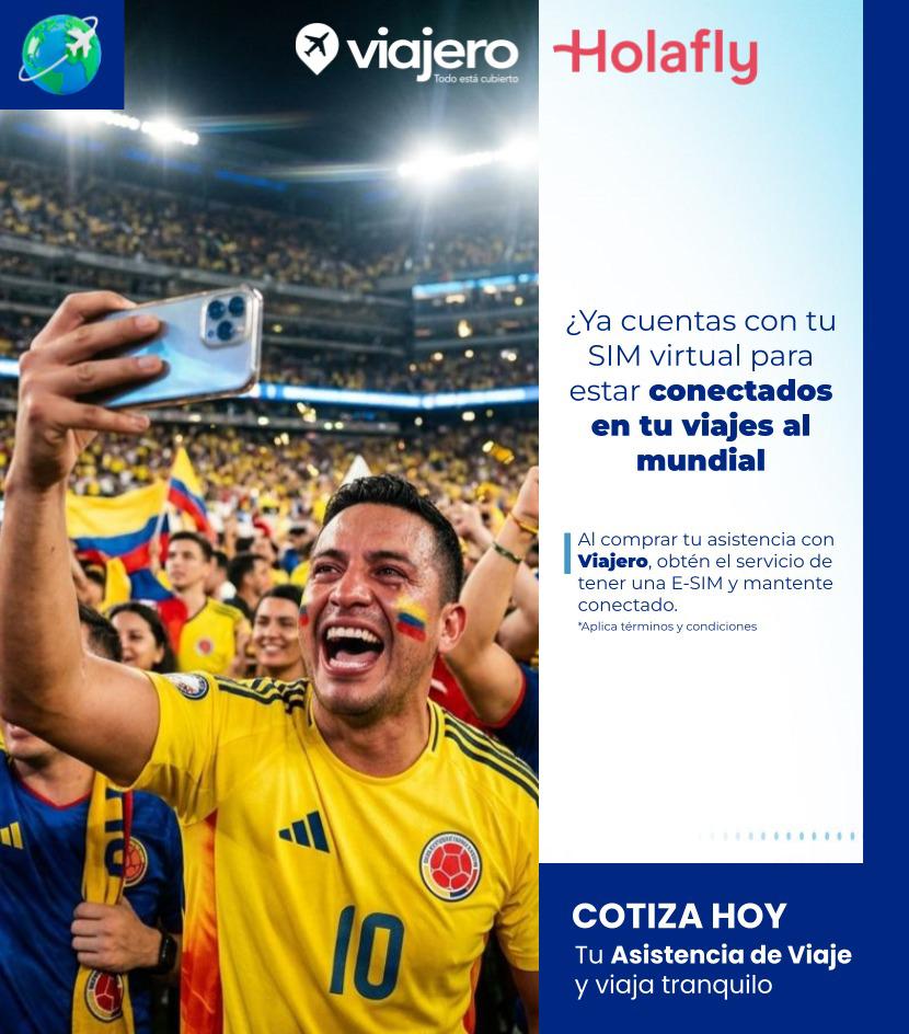 Viajero + Holafly (asistencia de viaje)