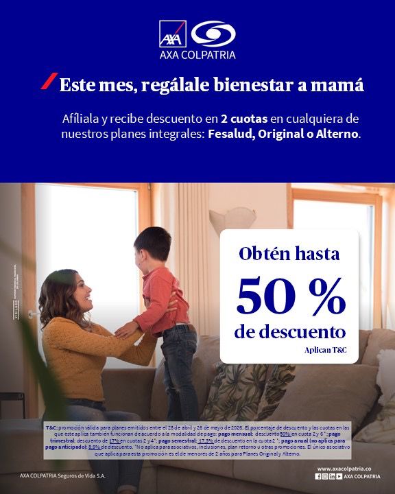 AXA Colpatria (bienestar para mamá)